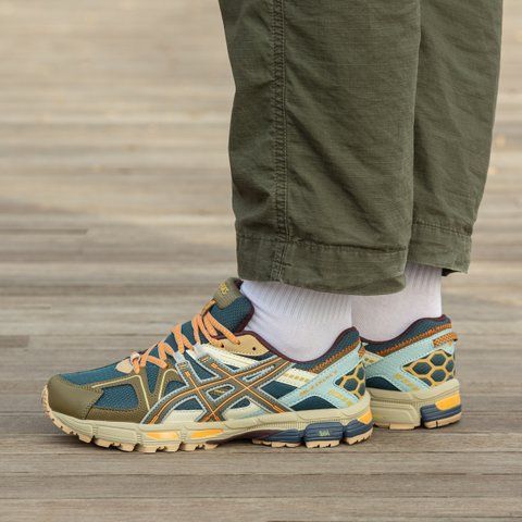 Asics Gel-Kahana 8 Sweet Blue Haki 1607-665778 фото