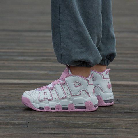 Nike Air More Uptempo White Pink 2432-1381858 фото