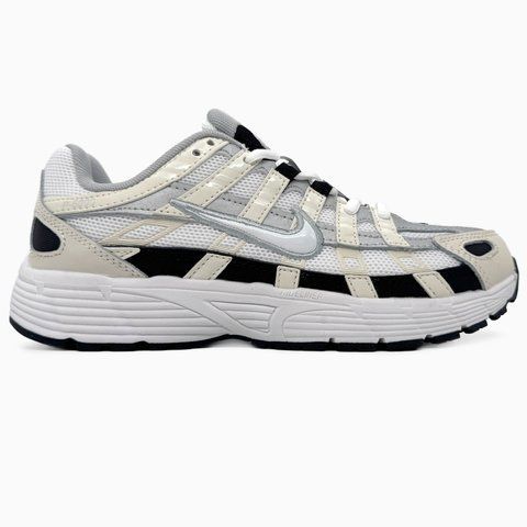 Nike P-6000 White/Beige/Black nik-0446-620897 фото