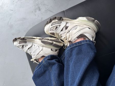 Balenciaga Track Cream/Brown bal-0048-1448408 фото