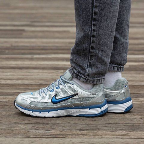 Nike P-6000 Silver Blue 1929-921973 фото