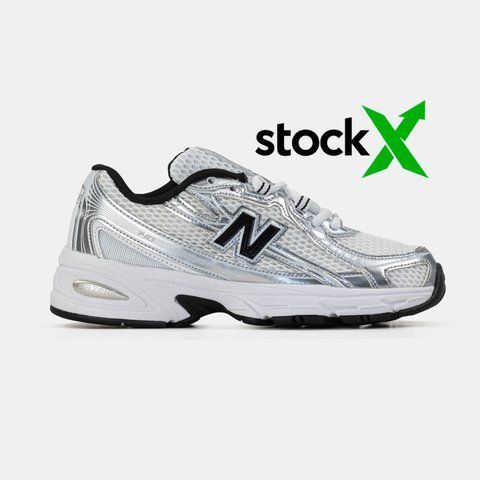 New Balance 740v2 White Silver Black #art1487-1176956 фото