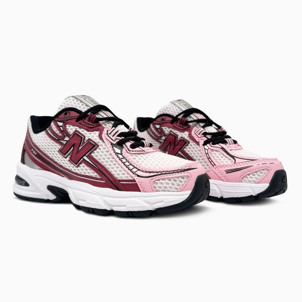 New Balance 740 Washed Burgundy/Pink Taffy nbl-0487-1505514 фото