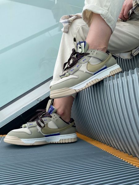 Nike SB Dunk Low Olive Dark Purple nik-0380-440247 фото