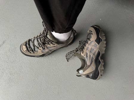Asics Gel-Pickax Brown/Grey asc-0242-1408672 фото