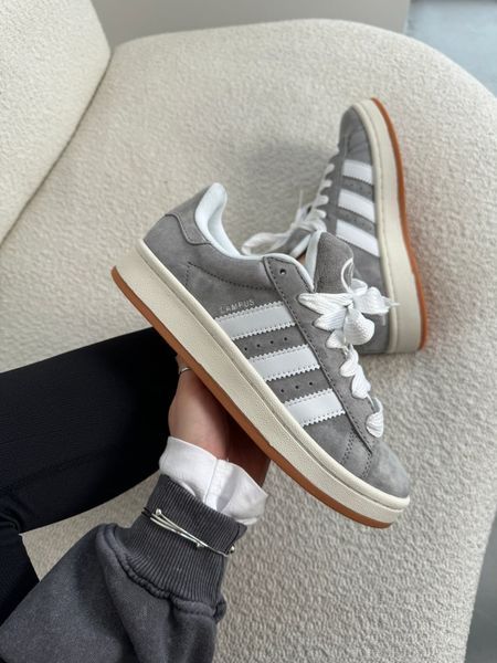 Adidas Campus 00s Grey/White adi-0352-467371 фото