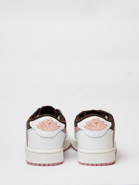 Nike Air Jordan 1 Low x Travis Scott White Brown Pink ND NK356-1562253 фото