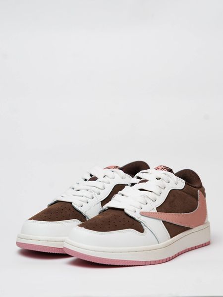 Nike Air Jordan 1 Low x Travis Scott White Brown Pink ND NK356-1562253 фото