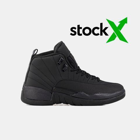 Air Jordan 12 Retro Winterized "Triple Black" #art1733-1497788 фото