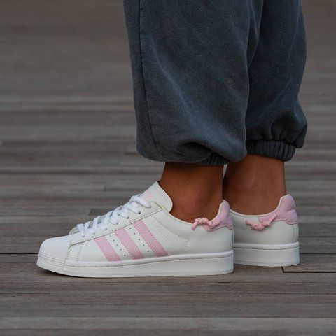 Adidas Superstar White Pink Knotted Rope 2259-1207403 фото