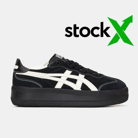 Asics Onitsuka Tiger Tokuten Black Beige Platform #art1858-1633446 фото