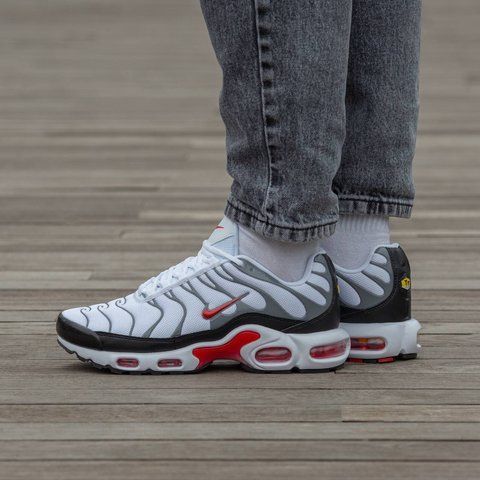 Nike Air Max TN Plus White Grey Red 2163-1093786 фото