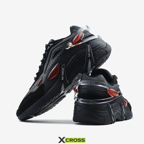 Adidas x Raf Simons Cylon-21 Black Red 📦 1075-1441688 фото