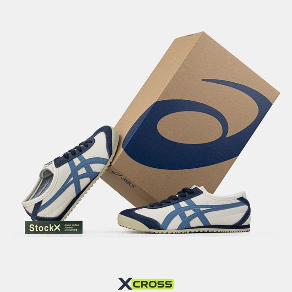Onitsuka Tiger Mexico Beige Blue #art1496-1187452 фото