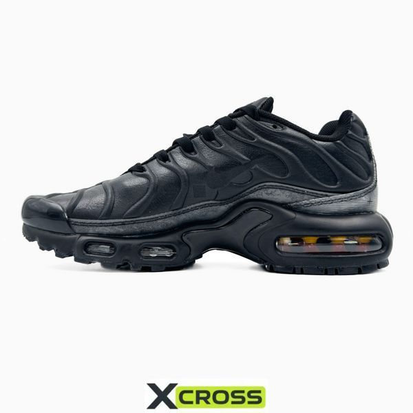 Nike Air Max TN Plus Black Leather nik-0480 nik-0480-819422 фото