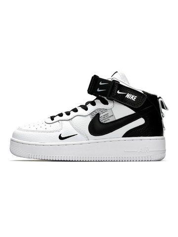 Nike Air Force 1 High Utility White Black B1751-850731 фото