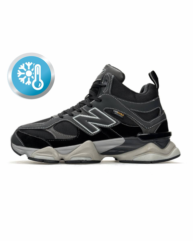 New Balance 9060 Fur Grey Black Beige A6087-1791043 фото