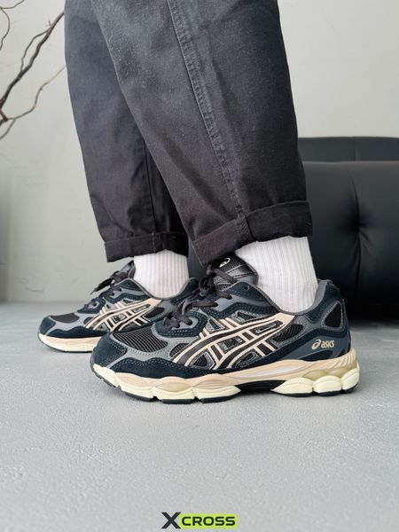 Asics Gel-NYC Black/Grey/Beige asc-0229-1248486 фото