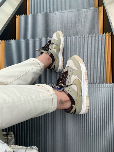 Nike SB Dunk Low Olive Dark Purple nik-0380-440248 фото