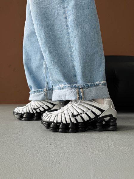Nike Shox TL Black/White nik-0796-1524293 фото