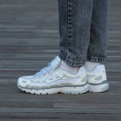 Nike P-6000 White Grey 2138-1066313 фото