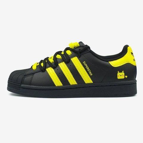 Adidas Superstar Pokemon Black Yellow Custom 1081-1502270 фото