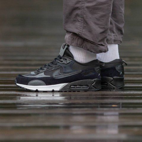 Nike Air Max 90 Futura Black\Blue 1393-807039 фото