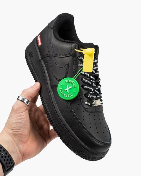 0393 Air Force 1 '07 Supreme "Black" 0393-118516 фото
