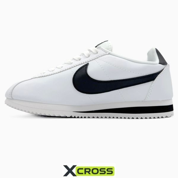Nike Cortez White/Black nik-0506-901481 фото