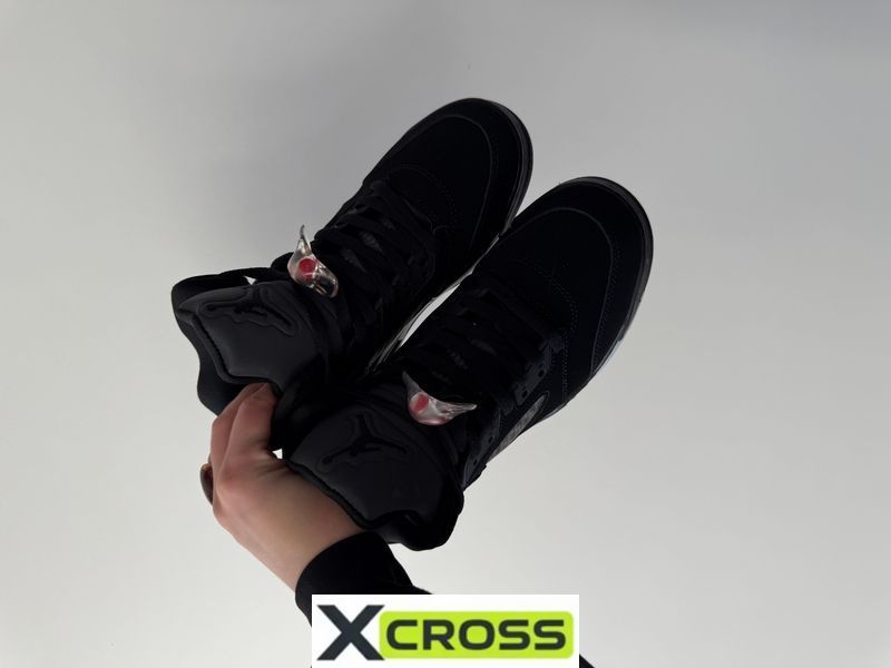 Nike Air Jordan 5 Retro Black/Blue nik-0759-1456771 фото