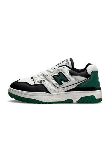 New Balance 550 White Black Green B1347-846545 фото