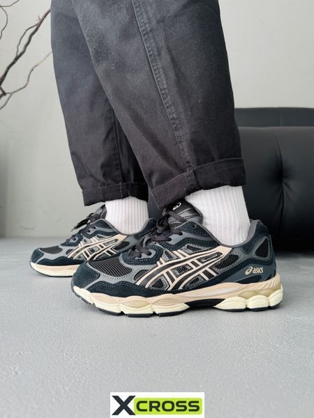 Asics Gel-NYC Black/Grey/Beige asc-0229-1248487 фото