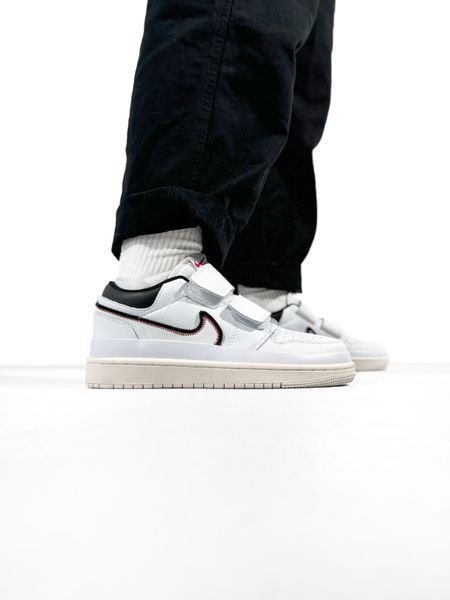 Nike Air Jordan 1 Retro Low Double Strap White nik-0444-620876 фото