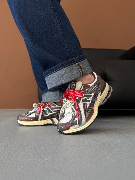 New Balance 1906A Grey/Burgundy Extreme Laces nbl-0479-1454886 фото