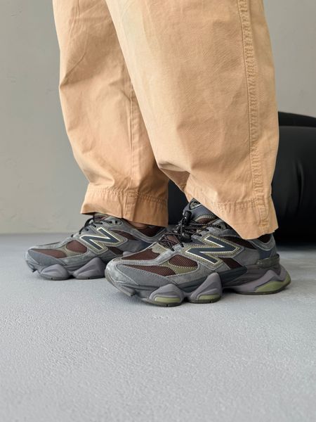 New Balance 9060 Grey/Brown nbl-0372-1070460 фото