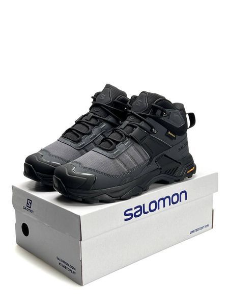 Salomon X Ultra 4 Mid Fur Grey Black А4861-1355882 фото