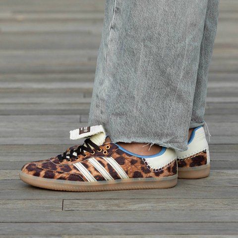 ADIDAS SAMBA PONY WALES BONNER LEOPARD 1672-730630 фото