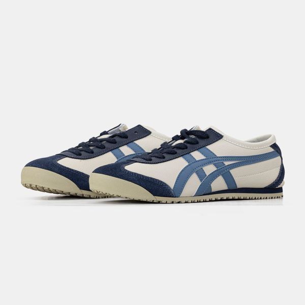 Onitsuka Tiger Mexico Beige Blue #art1496-1187454 фото