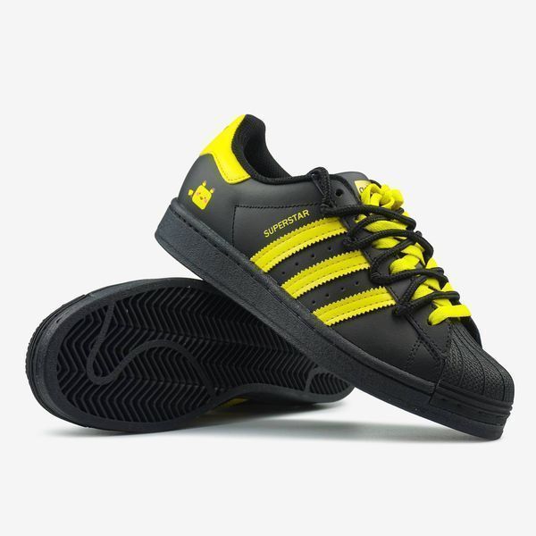 Adidas Superstar Pokemon Black Yellow Custom 1081-1502271 фото