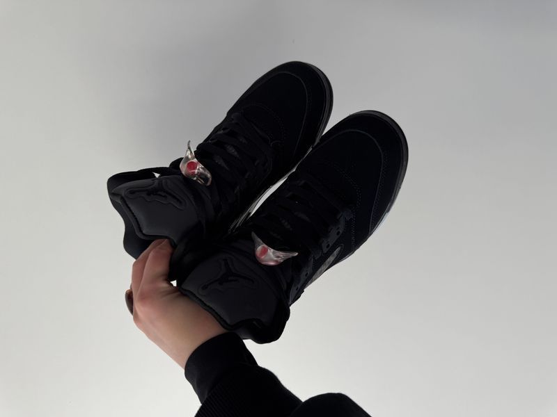 Nike Air Jordan 5 Retro Black/Blue nik-0759-1456772 фото