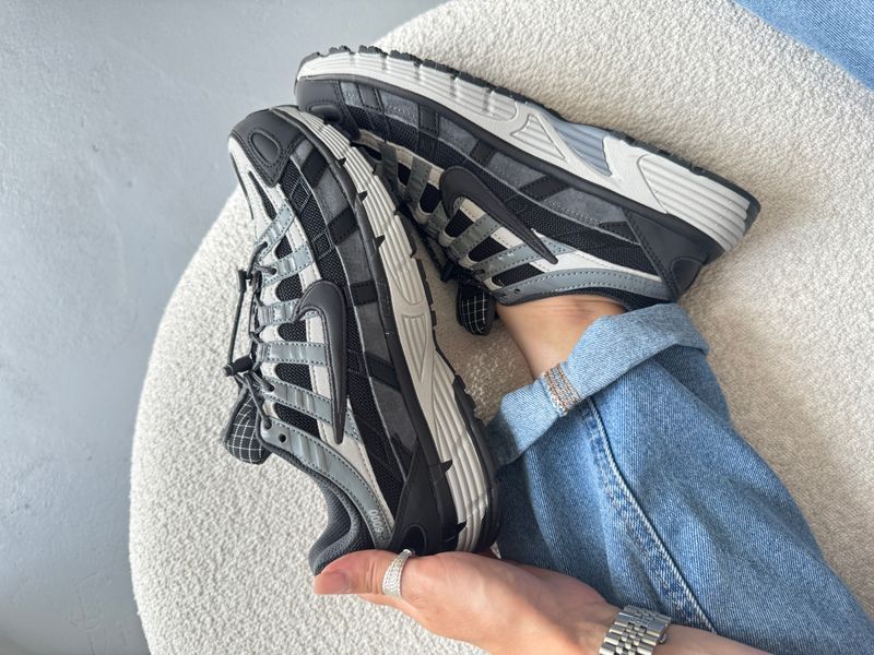 Nike P-6000 Black/Grey nik-0654-1203606 фото