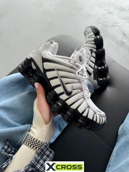 Nike Shox TL Black/White nik-0796-1524300 фото