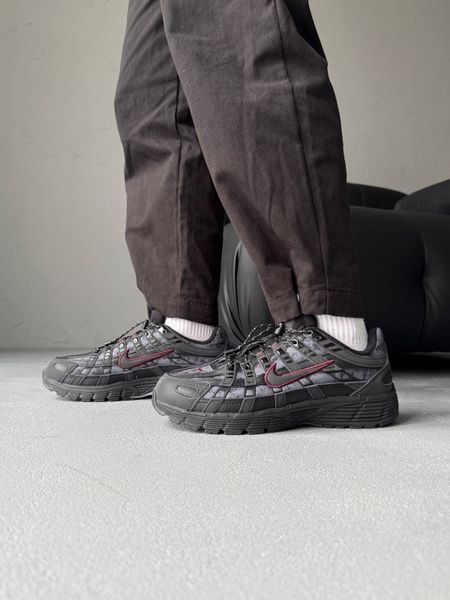 Nike P-6000 Black/Burgundy Crush nik-0721-1408760 фото