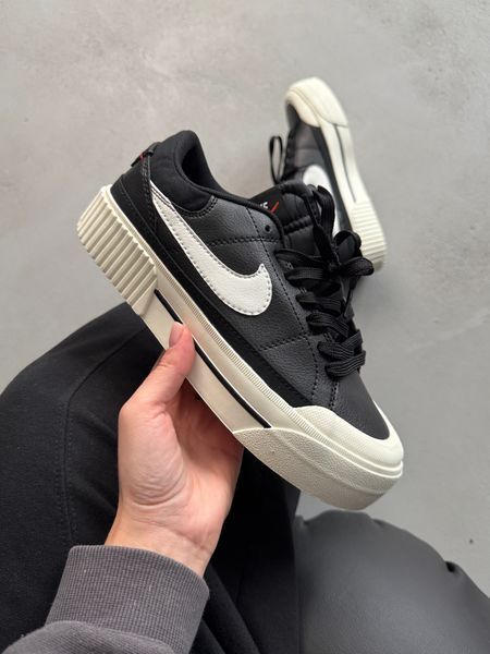Nike Court Legacy Lift Black/White nik-0423-531130 фото