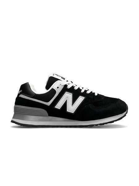 New Balance 574 Full Suede Black White A1272-1483679 фото