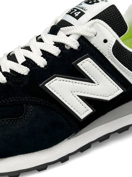 New Balance 574 Full Suede Black White A1272-1483679 фото