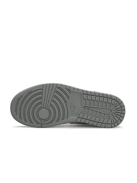 Nike Air Jordan 1 High Grey White Black Fur B1806-843366 фото