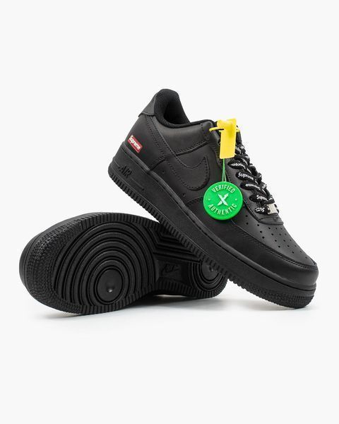 0393 Air Force 1 '07 Supreme "Black" 0393-118518 фото