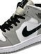 Nike Air Jordan 1 High Grey White Black Fur B1806-843366 фото 8