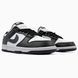 Nike Dunk Low White/Black nik-0392-468245 фото 2